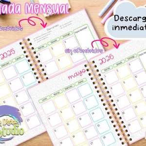 2025-2026 Teacher Planner | Printable PDF Digital Planner | Teacher Organization | Colorful Fashion Covers