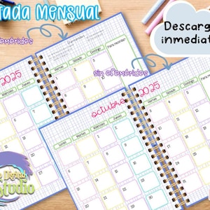 2025-2026 Teacher Planner | Printable PDF Digital Planner | Teacher Organization | Colorful Fashion Covers