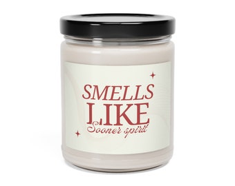 Smells Like Sooner spirit candle - University of Oklahoma