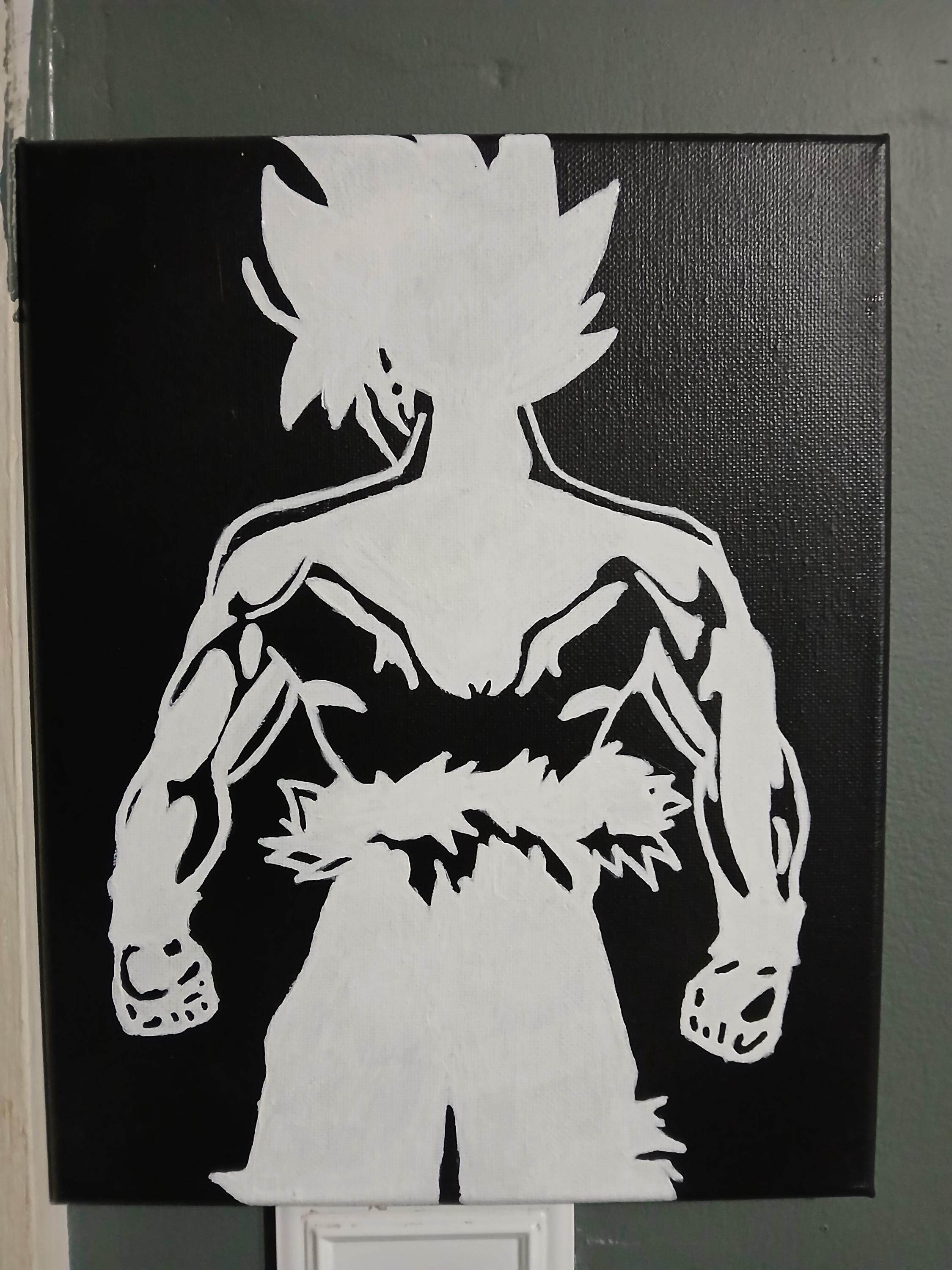 Dragon Ball Z Goku Painting - Etsy Australia