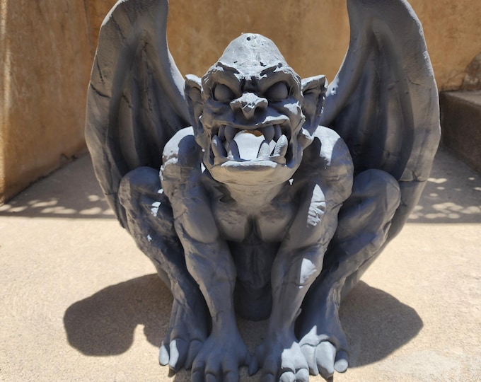 Large Light Up Halloween Gargoyle
