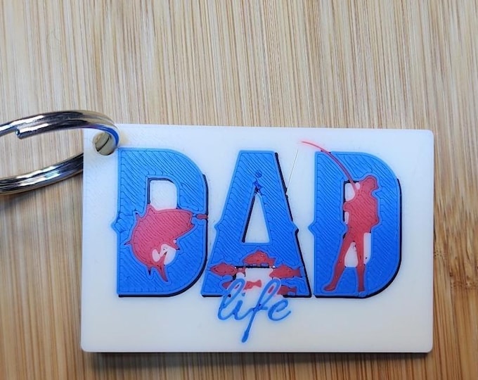 The Dad Life Keychain