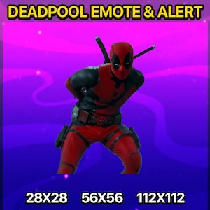 DEADPOOL DANCE MEME - Meme Emote | Stream Emote | Animate Emote | Kawaii Gif | Alert Twitch | Twitch Emote | Emote Twitch | Twitch Emote