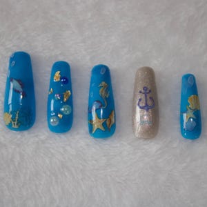 Under the Sea - Press-On Nail Set