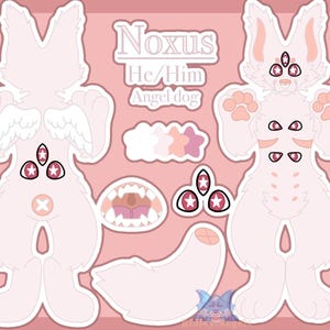 Cheap furry ref sheet commissions