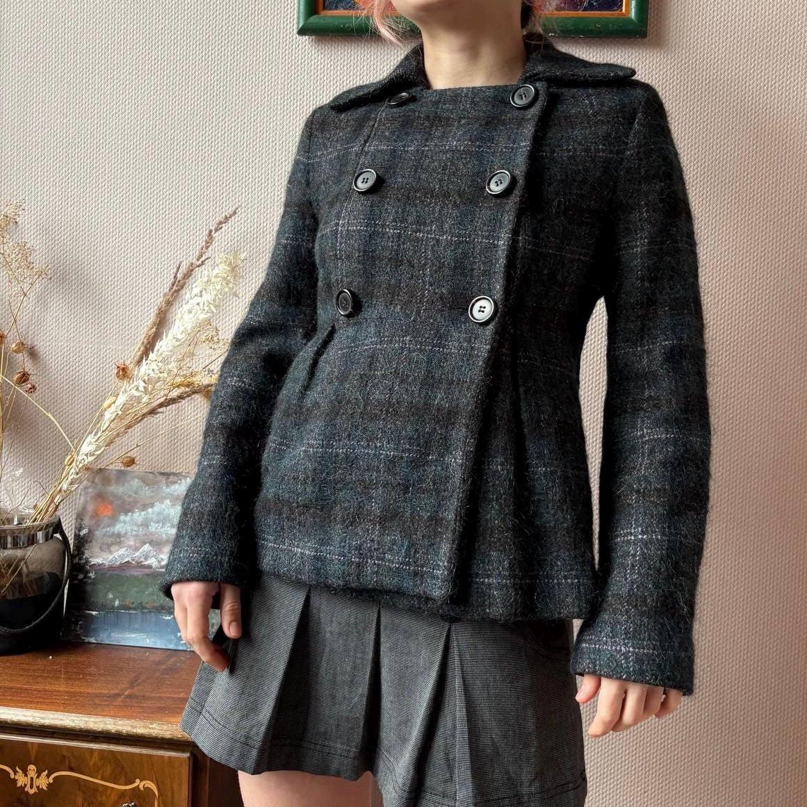 Plaid Vintage Puffer Jacket Australia