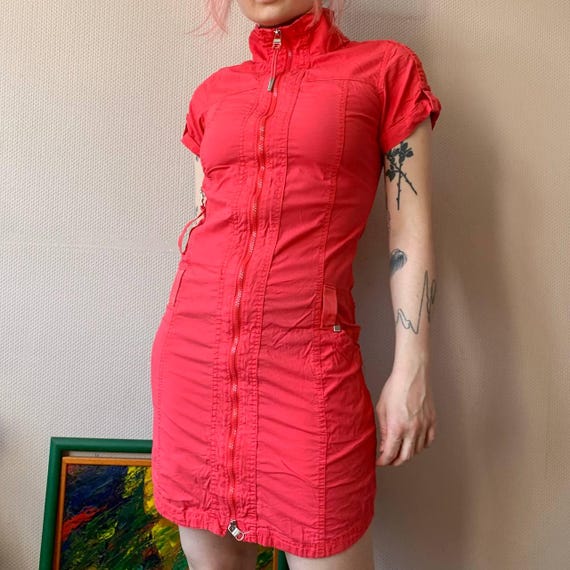 pink miu miu dress Pink Striped Shirt Dress Miu Miu