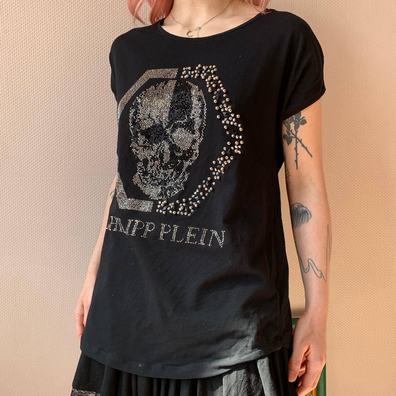 Philipp Plein High End Skull Crystal T-shirt - Etsy