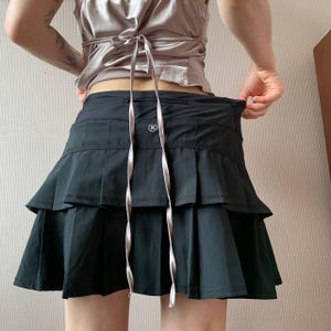Cute K-Tec Sporty Pleated Active Ruffle Tennis Skort
