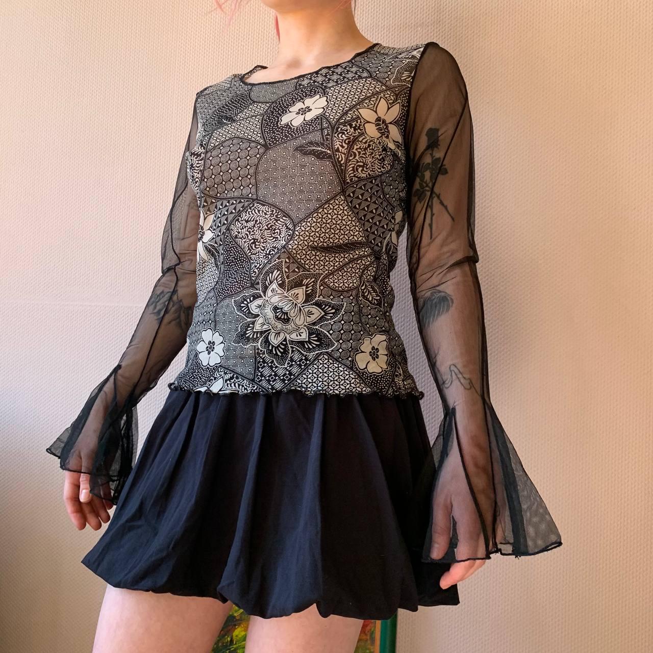 Sheer Patchwork Top - Etsy Canada