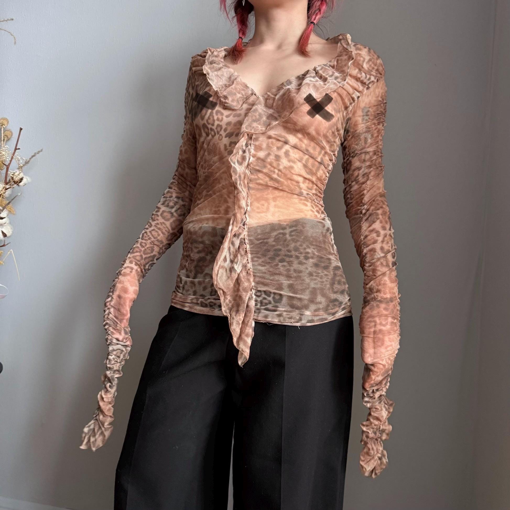 Cavalli Mesh Top - Etsy