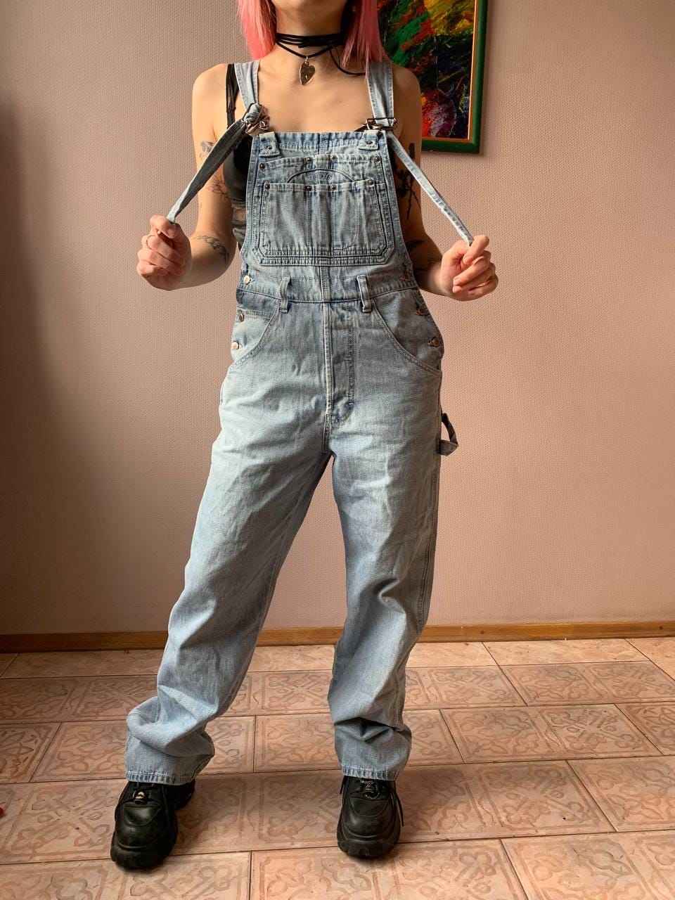 Overalls Deadstock Denim - Etsy Overalls Deadstock Denim - Etsy