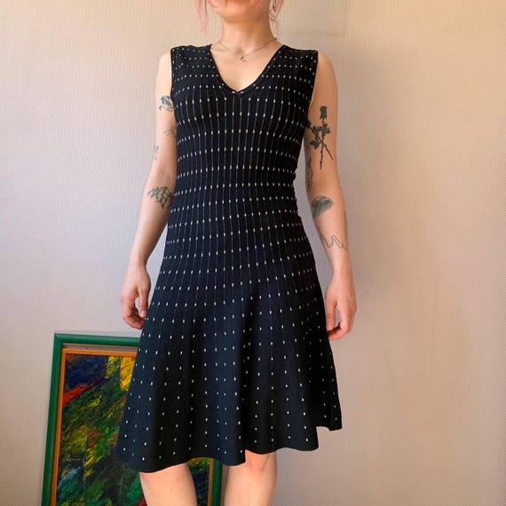 max studio knit dresses Max Studio Shift Sheath Knit Dress Women's Medium