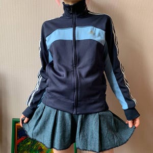 Y2K Adidas Full Zip Zip-Up Track Jacket