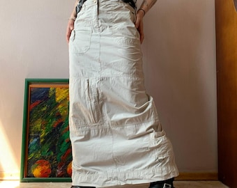 G.O.A Archive Parachute Cargo Zipper Skirt - Etsy