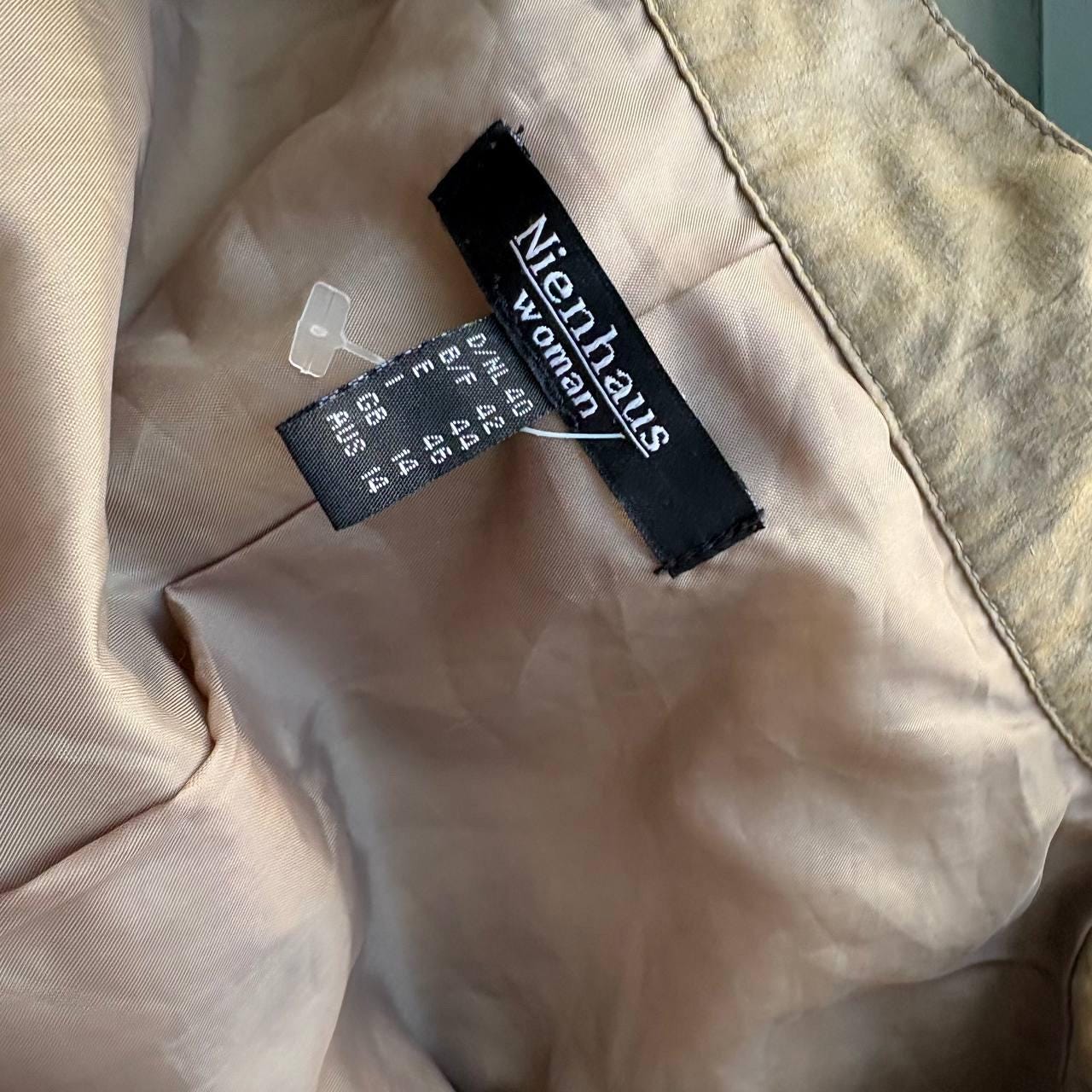 Neutral Core Vintage Minimalist Utility Jacket Golden Fitted Zip Jacket Y2K Neutral ...