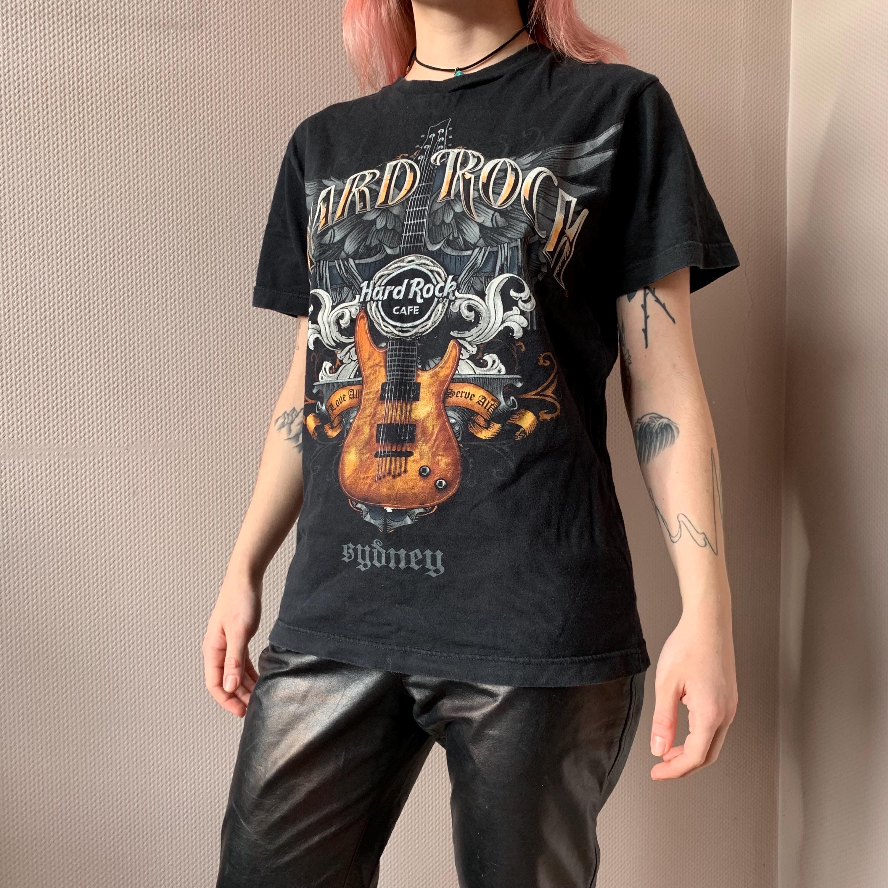 Hard Rock Cafe Sydney 90 Grunge Moto Tee - Etsy