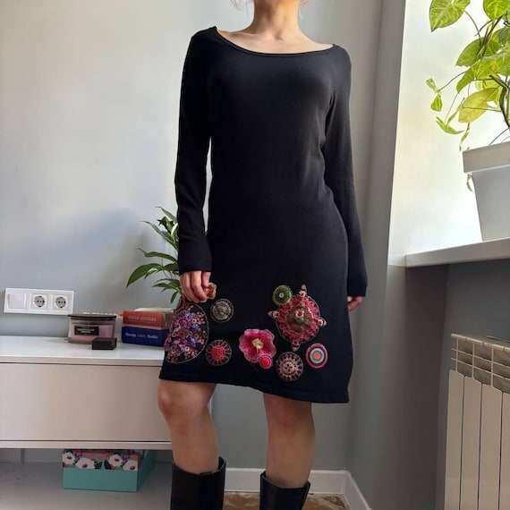 desigual long sleeve dress Long Sleeved Dresses for Women