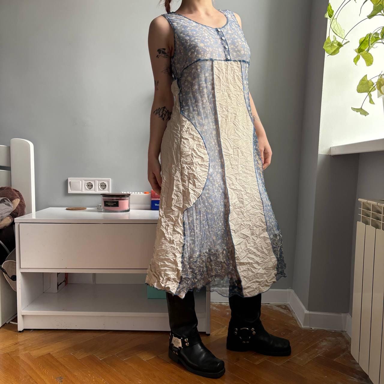 mesh back dress Long Floral Embroidery Sheer Back Mesh Bridal Gown