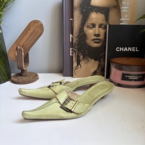 Green Prada Mules - Etsy