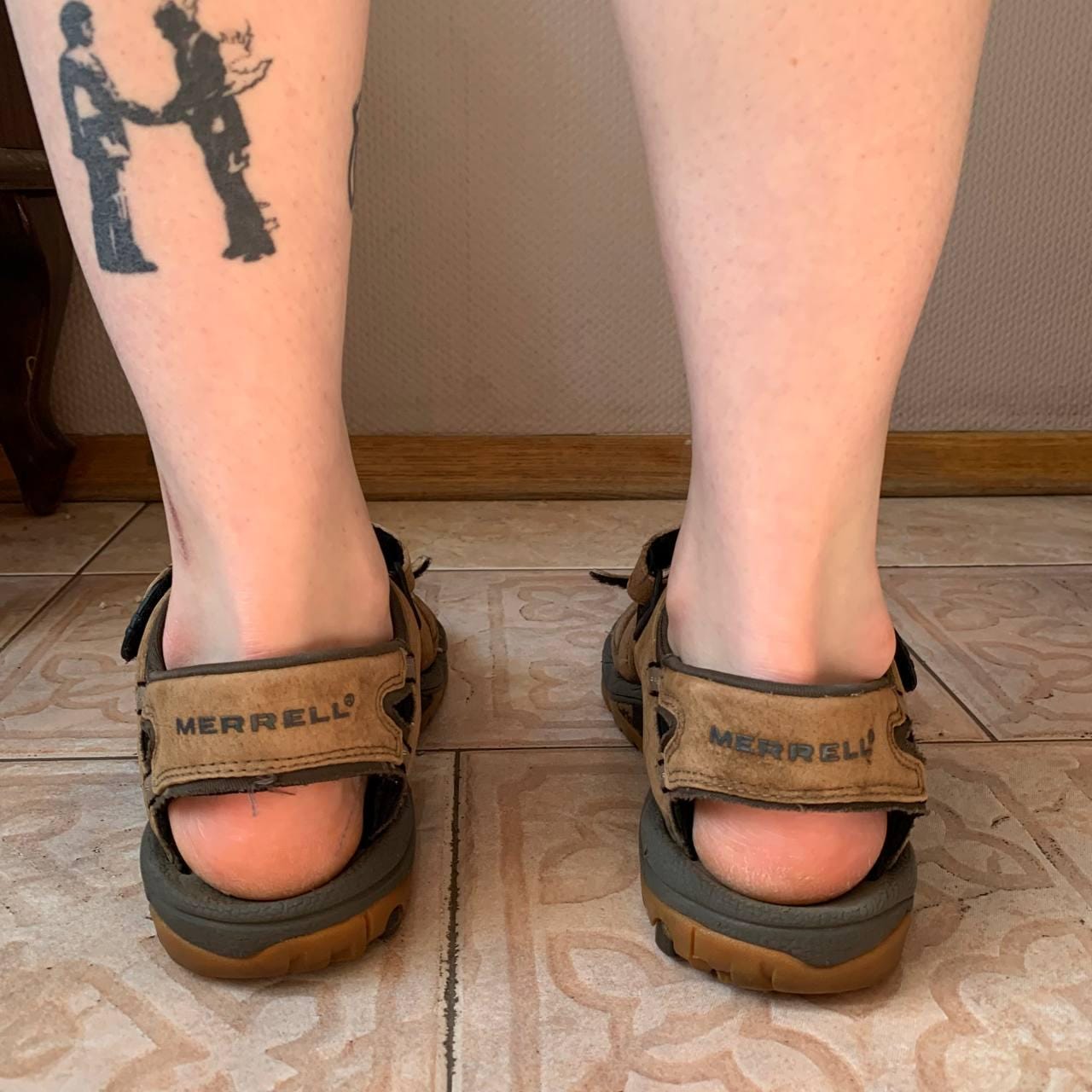 Merrell Suede Hiking Sandals: Women display picture 3