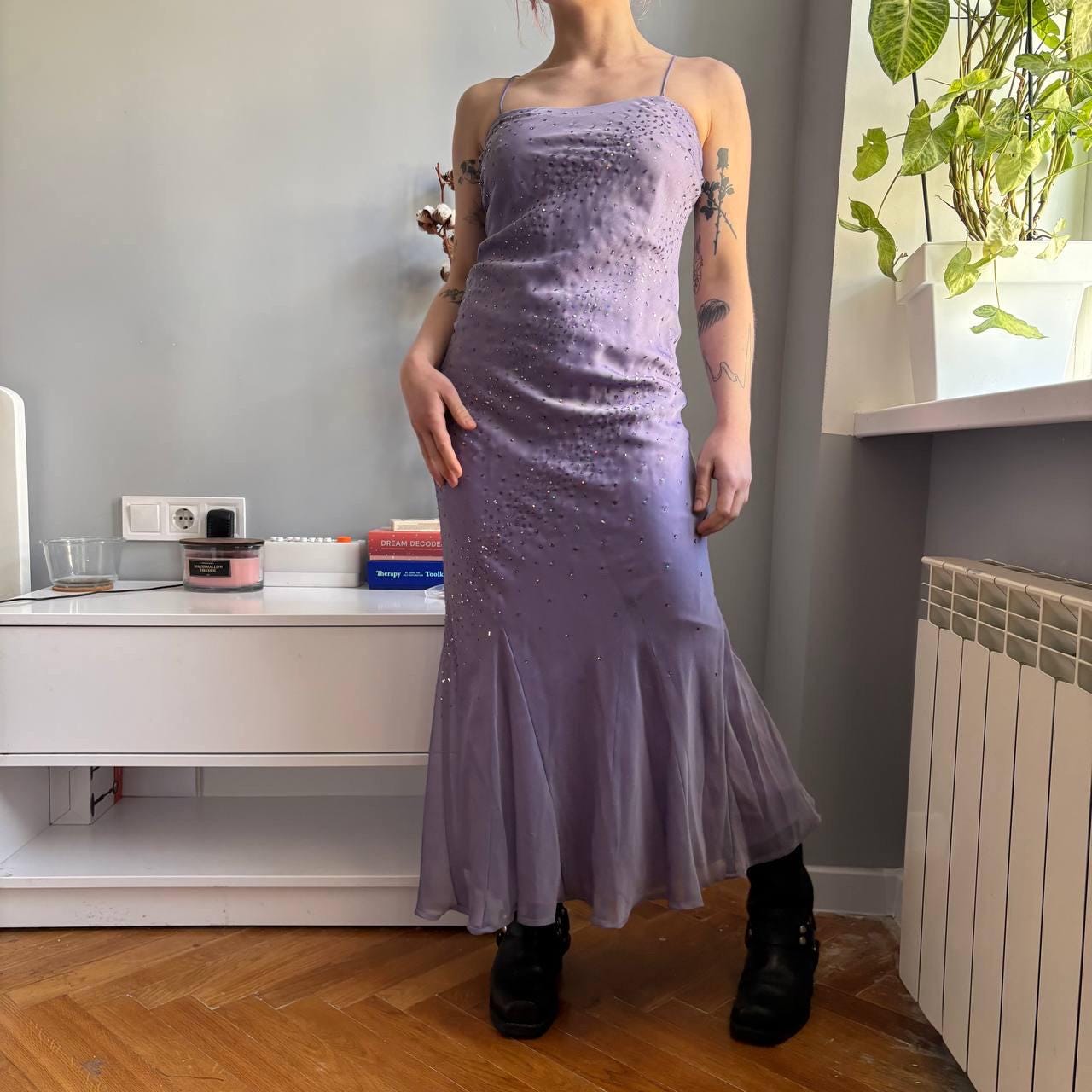 navy blue dress for baby girl Silk '90s Style Maxi Slip Dress in Pearl White