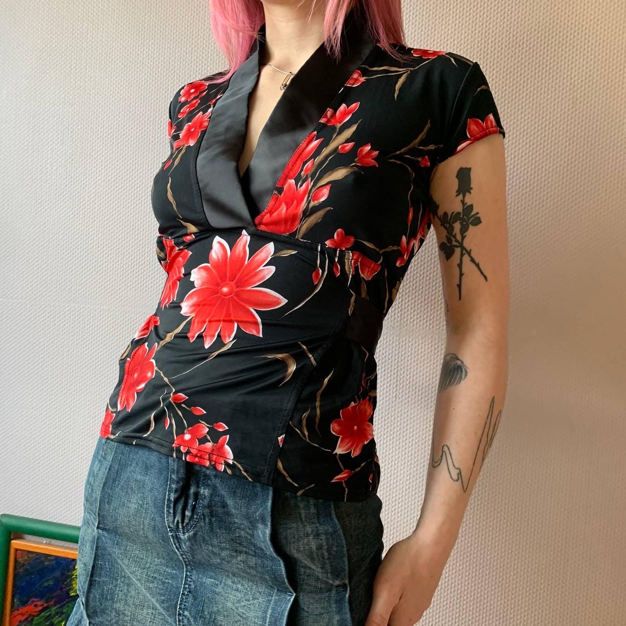 Asian Inspired Wrap Tops - Etsy