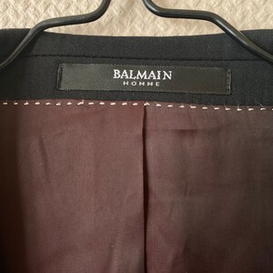 Rare vintage Balmain Homme original blazer image 6