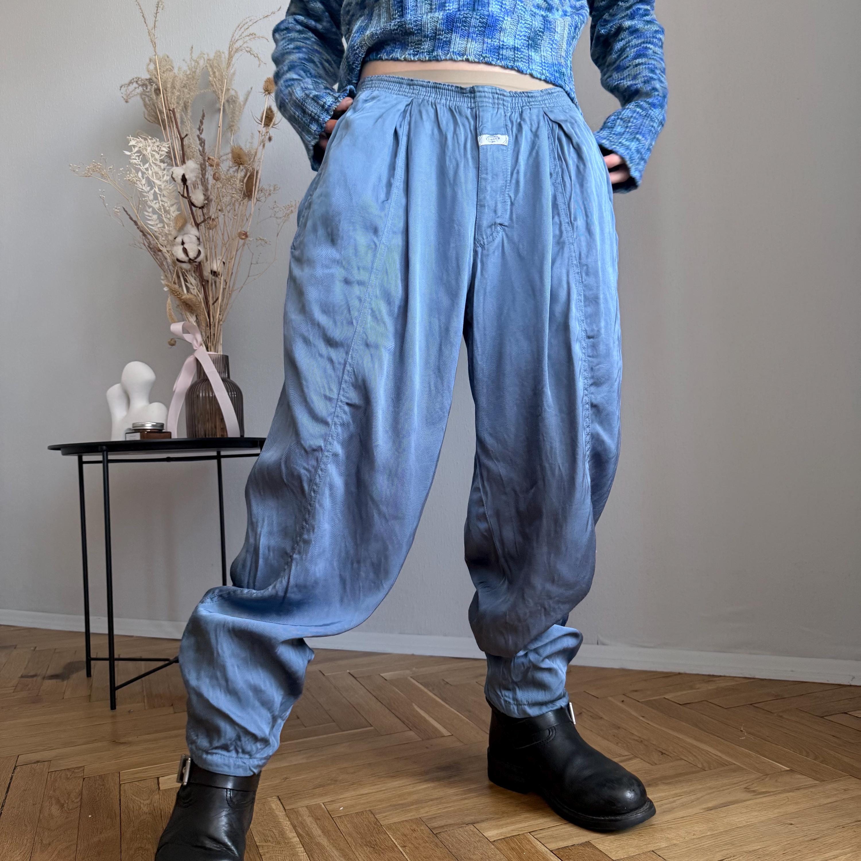 Rare Vintage Marithé François Girbaud X Closed Blue Viscose
