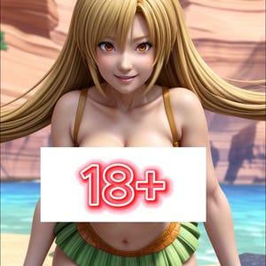 Hot Anime Women - 20 Images Pack - Anime Style AI Images 18+