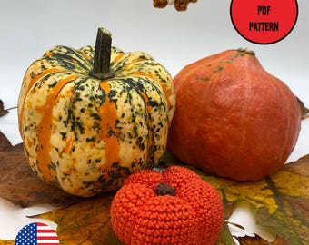Crochet PUMPKIN Halloween and Fall Pattern