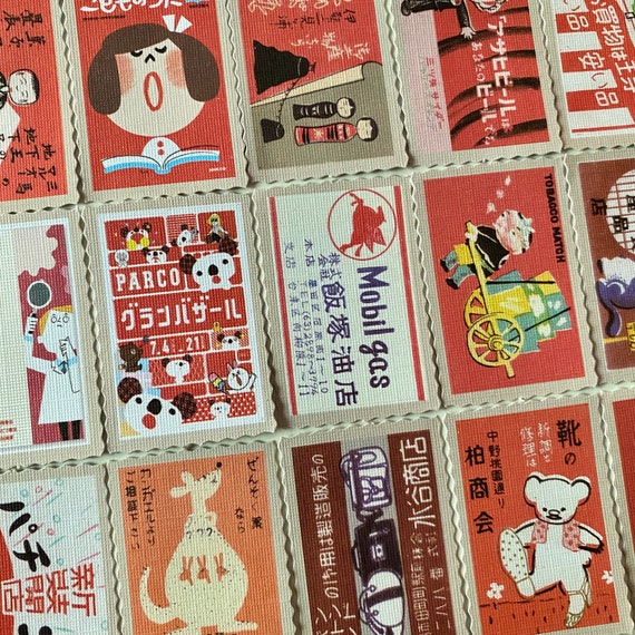 Retro Style Japanese Stickers