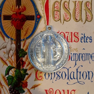 SAINT BENEDICT MEDAL Religious Exorcism Protection Against Evil