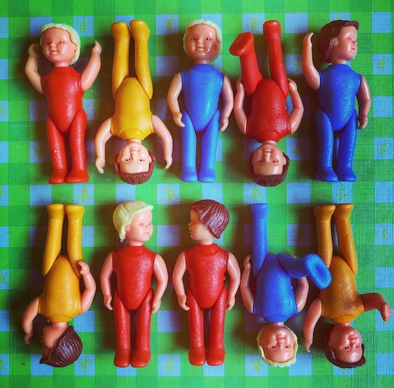 mini plastic dolls