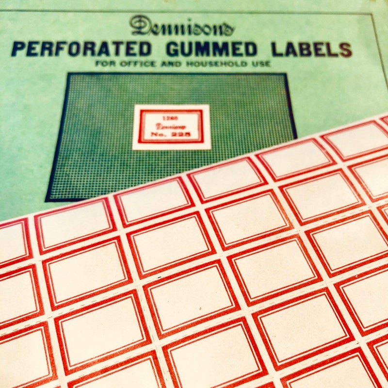 Blank Label Stickers Tiny - Etsy