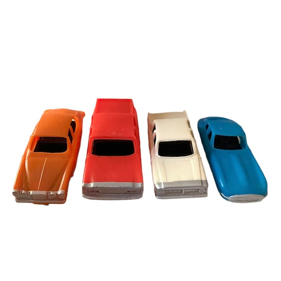 Vintage plastic sales cars