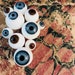 ⱽᴵᴺᵀᴬᴳᴱ 1pc GERMAN GLASS EYE Old Vintage Doll Part Antique Eyeball Altered Art Assemblage Several Sizes 