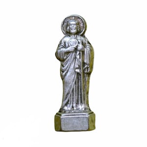1pc POCKET ST JUDE 1&quot; Vintage Miniature Saint Catholic Pocket Statuette Italy