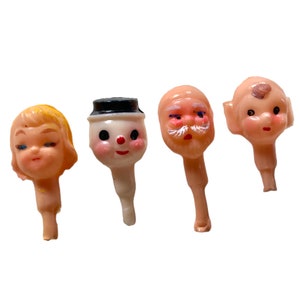 Elf doll heads for cheap crafts