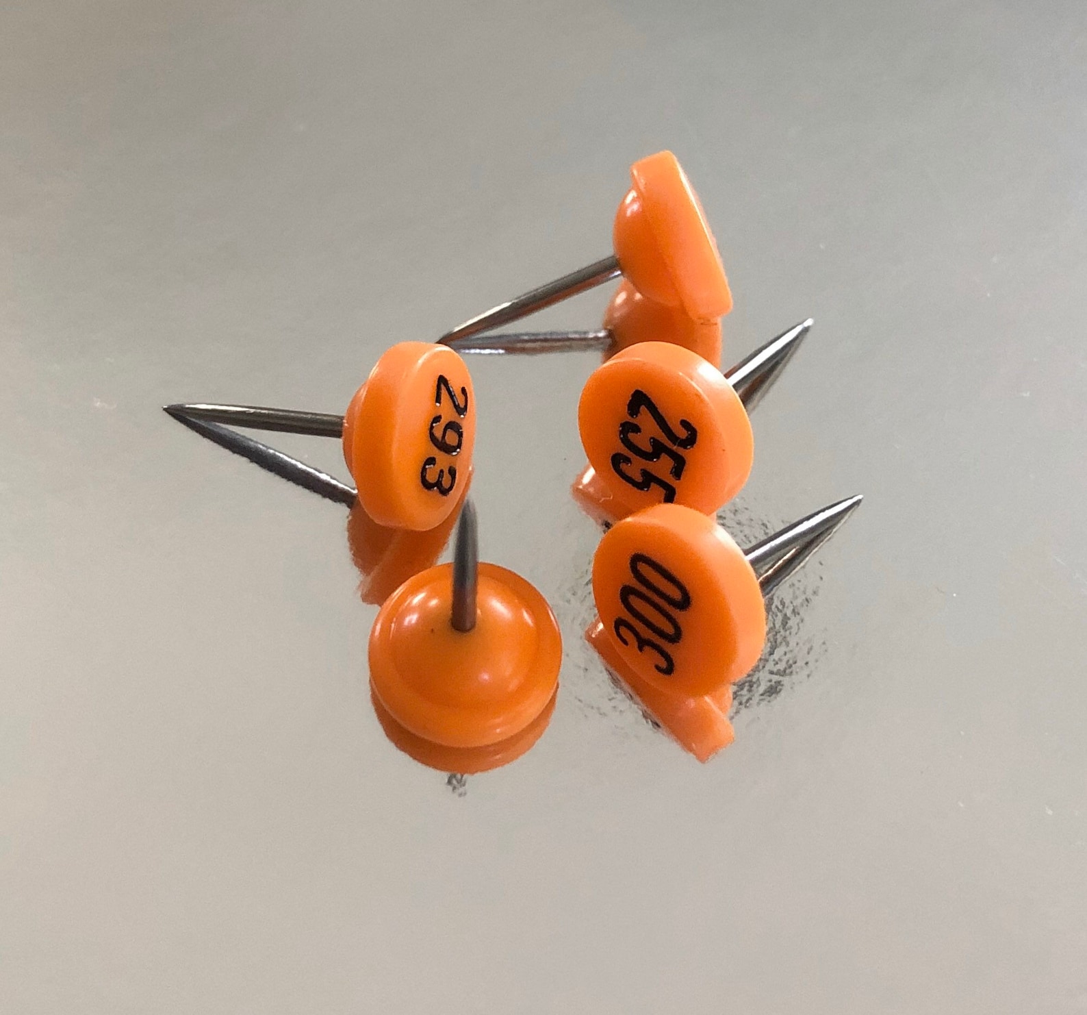 ⱽᴵᴺᵀᴬᴳᴱ NUMBERED MAP TACKS Vintage 1960s Push Pins Retro Etsy