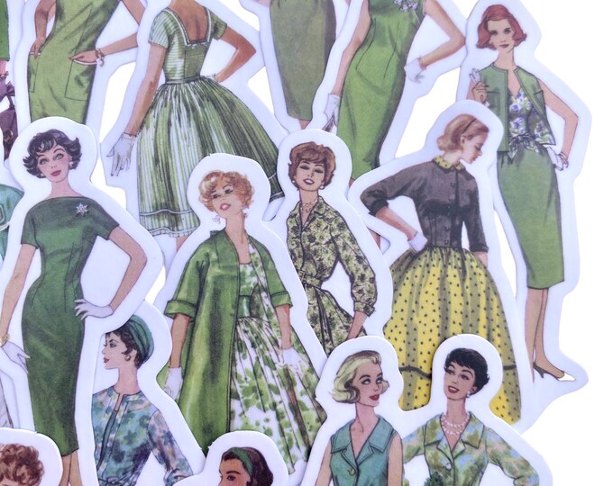 20pcs 1960s CATALOG STICKERS 2
