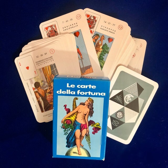 Italian Tarot Deck Le Carte Della Fortuna Oracle Deck Cartomancy Gypsy Cards Fortune Telling Deck Italy Italian Tarot Deck Le Carte Della Fortuna Oracle Deck Cartomancy Gypsy Cards Fortune Telling Deck Italy
