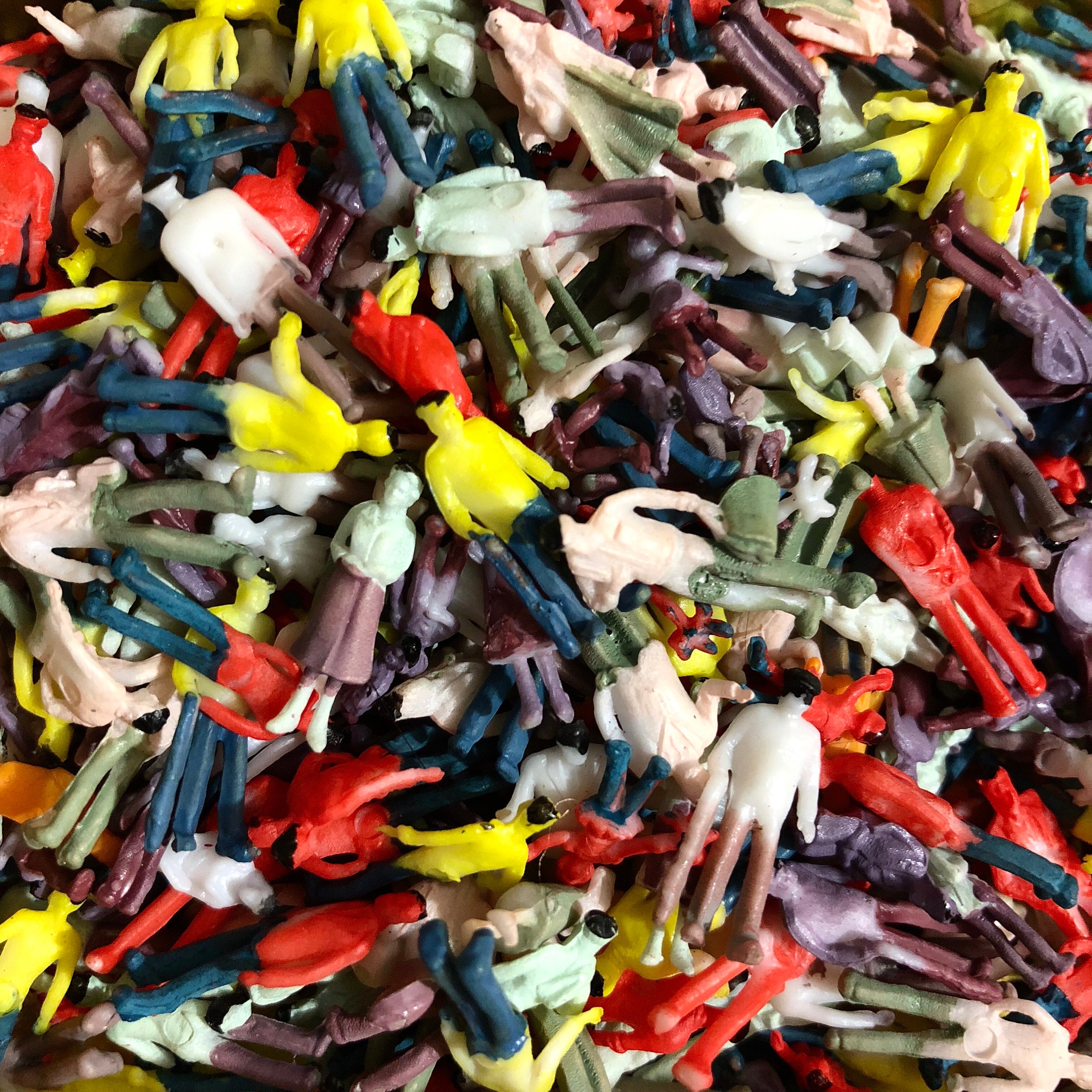 miniature plastic figures