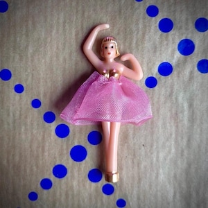1 Music Box Ballerina 2" Vintage Style Miniature Ballet Dancer Replacement Sold Per Piece