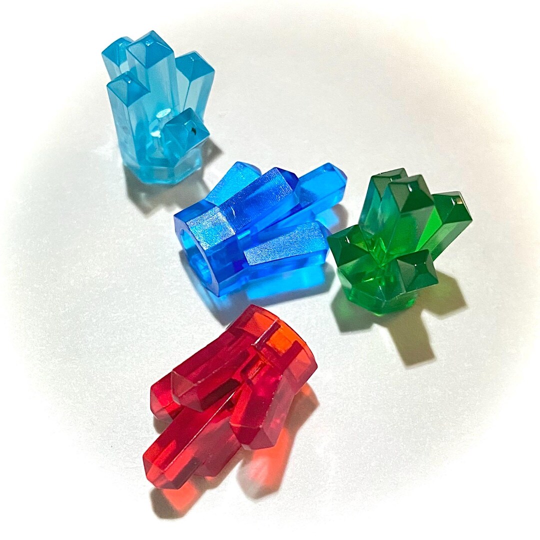 Mini Crystal Objects 4pcs TINY CRYSTAL CLUSTERS 5/8