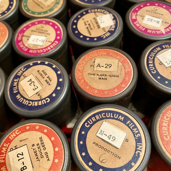 35mm 1950s MOVIE FILMSTRIP Vintage American Super Titles Youth