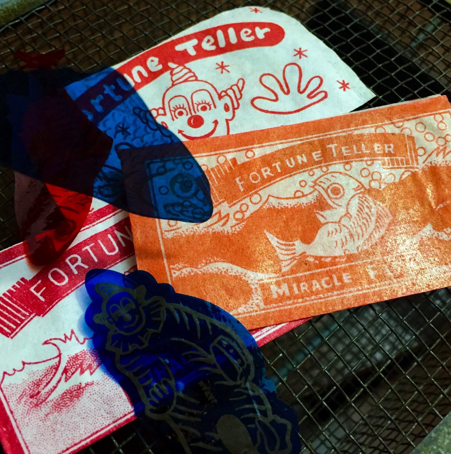 3pcs FORTUNE TELLING COLLECTION Vintage Novelties Tiny Etsy