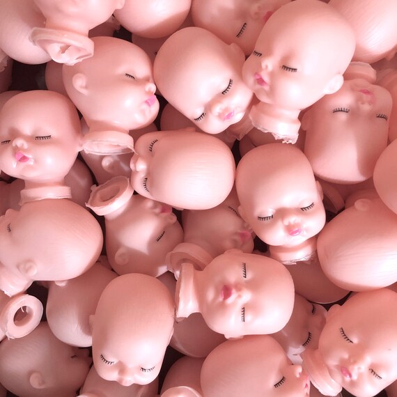 plastic baby doll heads in bulk