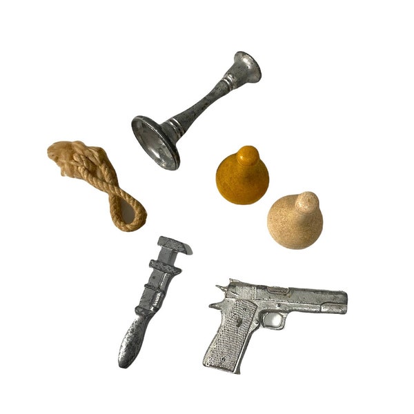 Clue Game Pieces Etsy