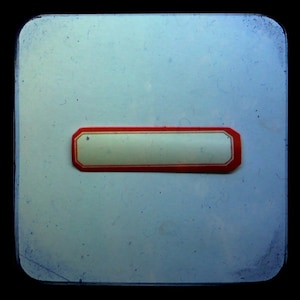 5pcs DENNISON LABELS GUMMED 2&quot; Vintage Long Bordered Blank Stickers No. 261 Limited Stock